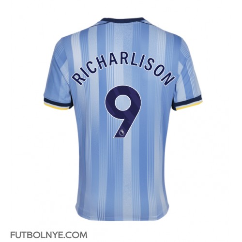 Camiseta Tottenham Hotspur Richarlison #9 Visitante Equipación 2024-25 manga corta
